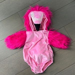 Pottery Barn Kids Flamingo Costume 0-6 Months